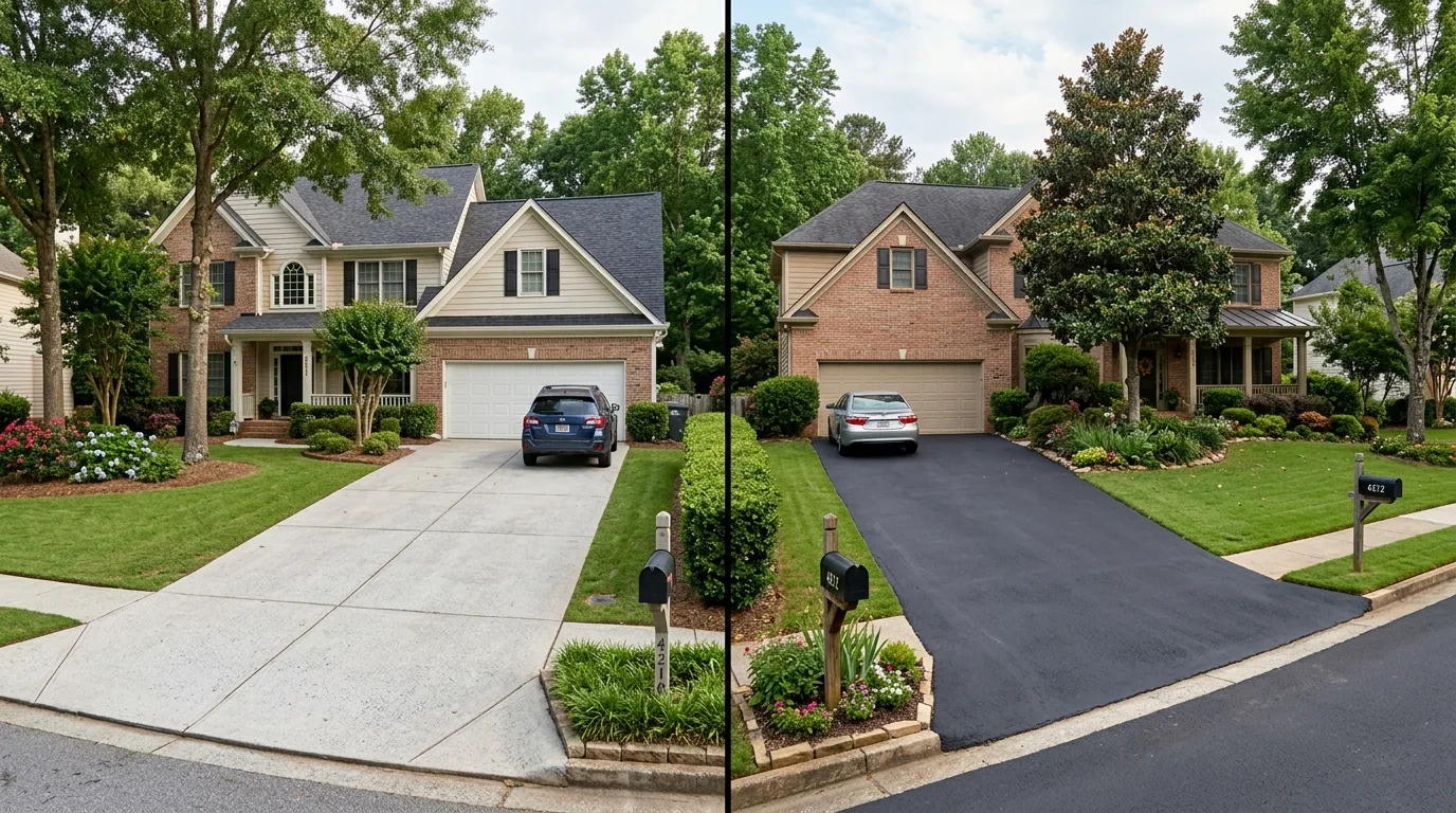 Concrete vs. Asphalt Driveways in Macon, GA: Which Is Better?